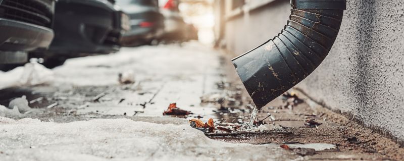 Downspout Relocation