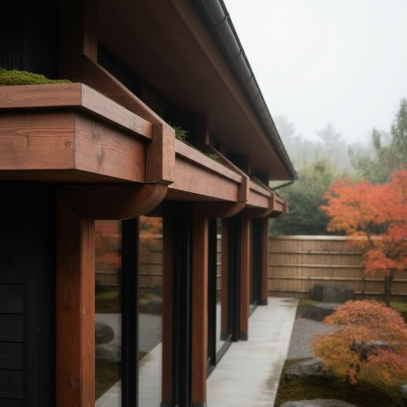 Wooden Gutter Replacement detail