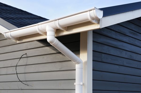 PVC Rain Gutter Installation in Bella Vista