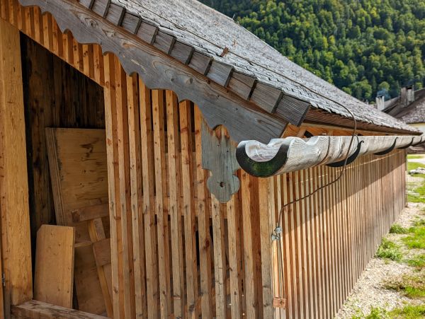 Wood Gutter Installation in Bella Vista