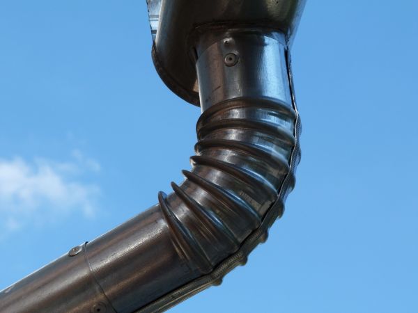 Metal Downspout Installation in Bella Vista