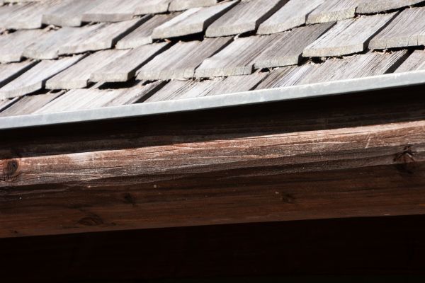 Wood Rain Gutter Installation in Bella Vista